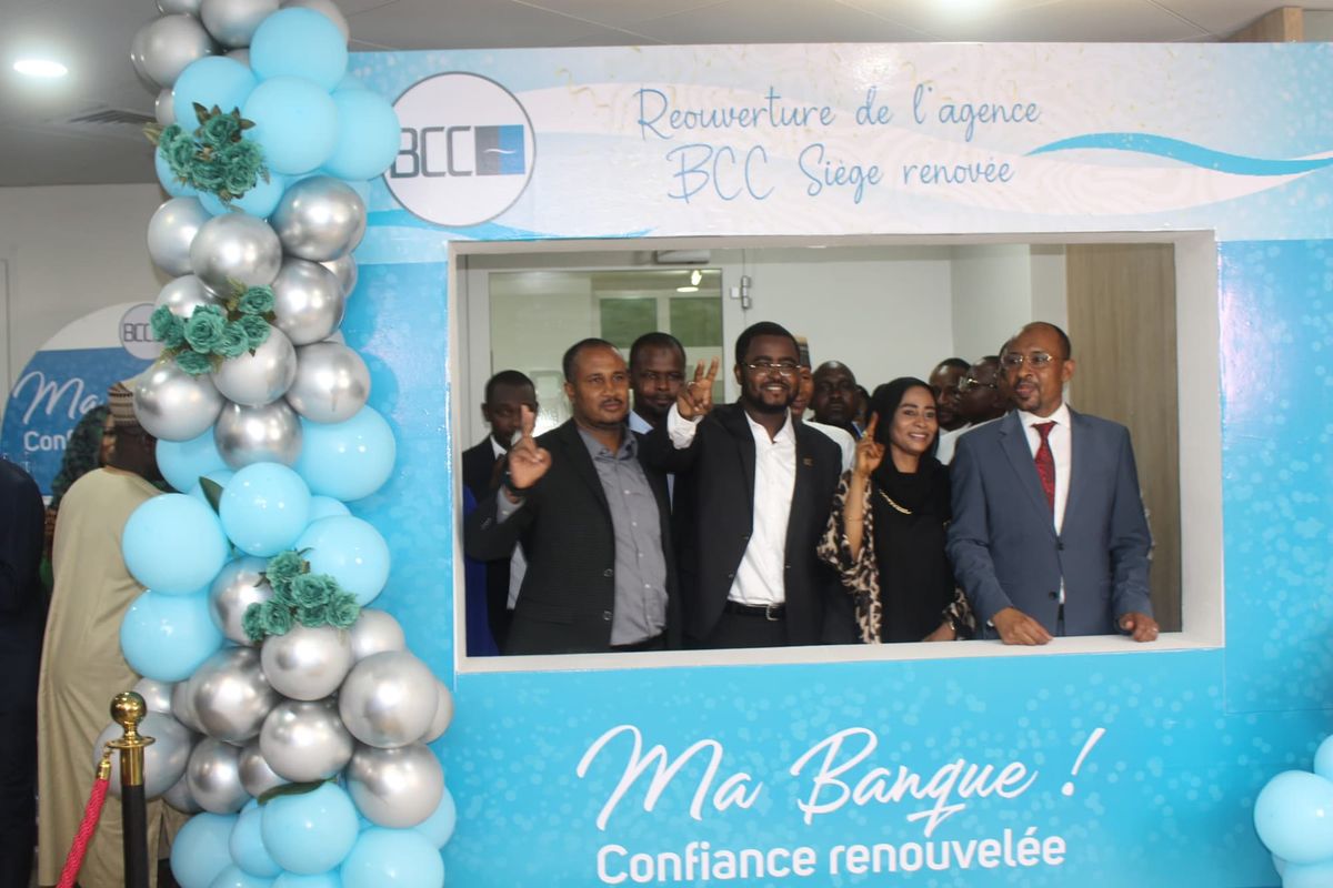 Tchad : réouverture officielle de l'Agence siège de la BCC de N'Djamena, après un vaste projet de rénovation