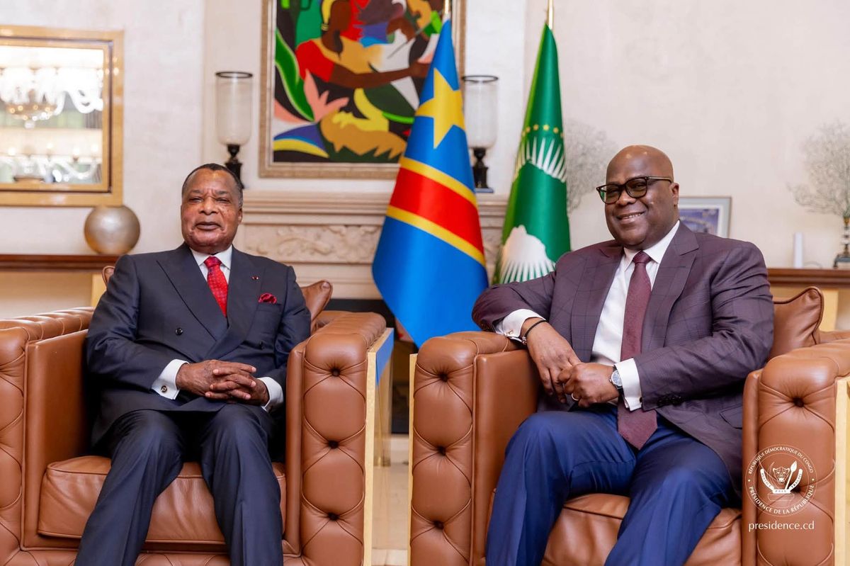 Diplomatie : Tshisekedi et Sassou-Nguesso renforcent leur coopération