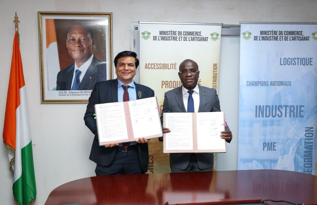 Côte d’Ivoire : accord de 110 milliards FCFA avec B5 Plus pour booster l'industrie