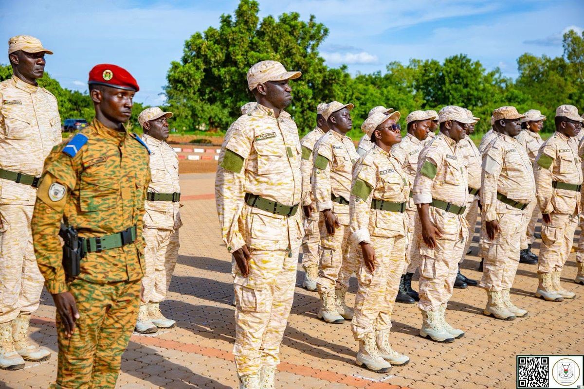 Formation militaire : une nouvelle promotion pour la Présidence du Faso