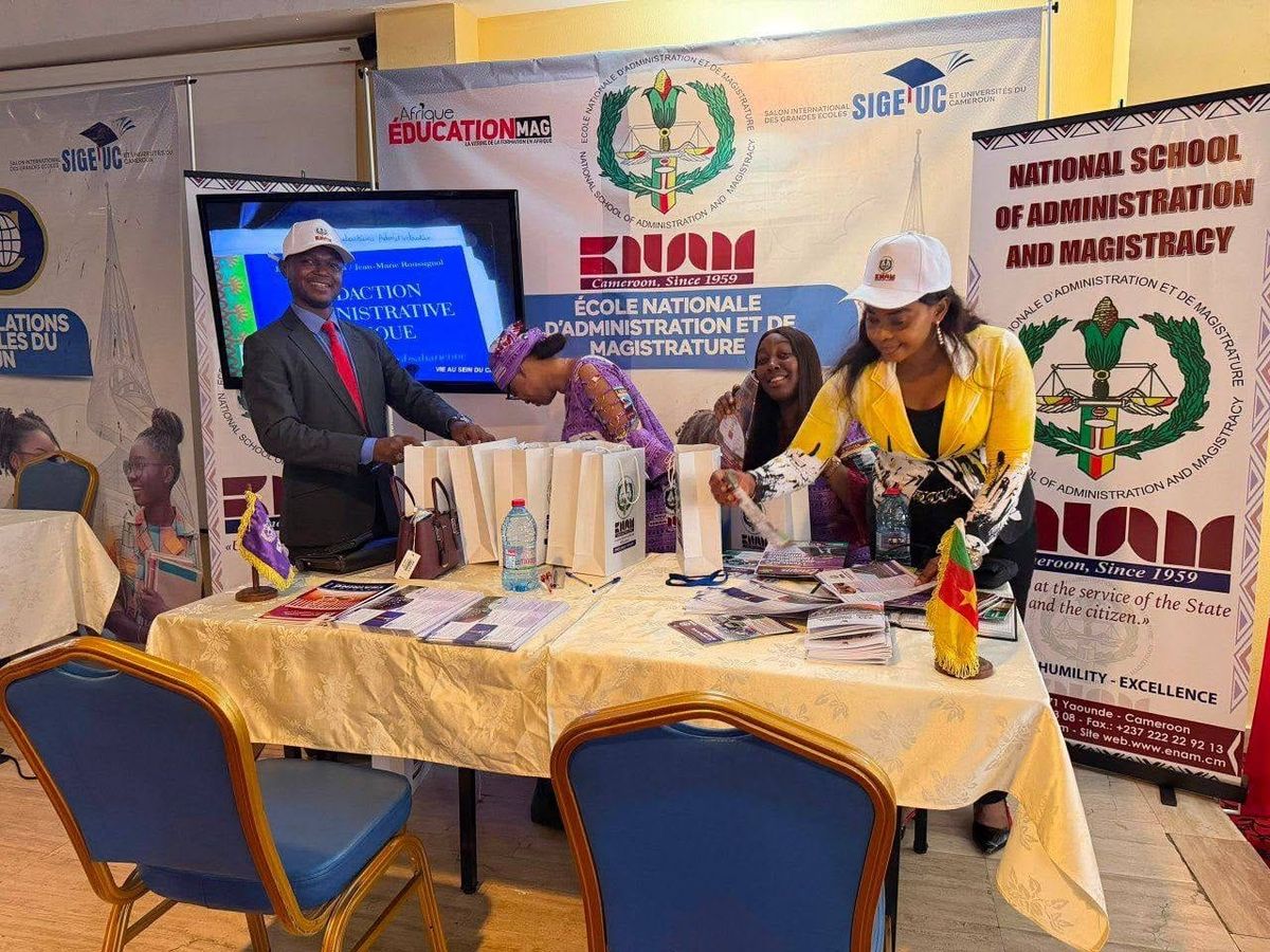 Cameroun : l'ENAM au cœur du Salon International des Grandes Écoles