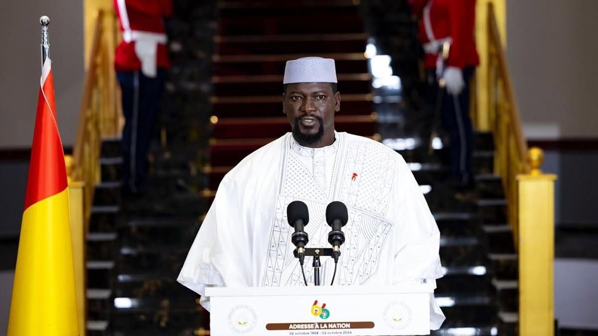 Mamadi Doumbouya réaffirme son soutien au franc guinéen face à l'Eco