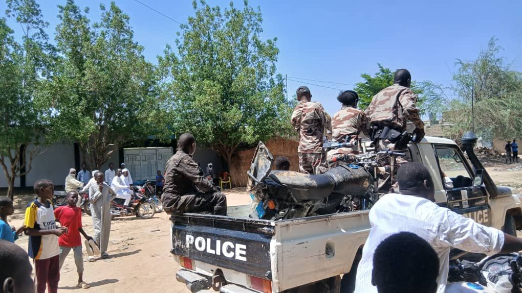 N'Djamena : course-poursuite à Ndjari Blama Tom, un clandoman renversé, l'agresseur interpellé