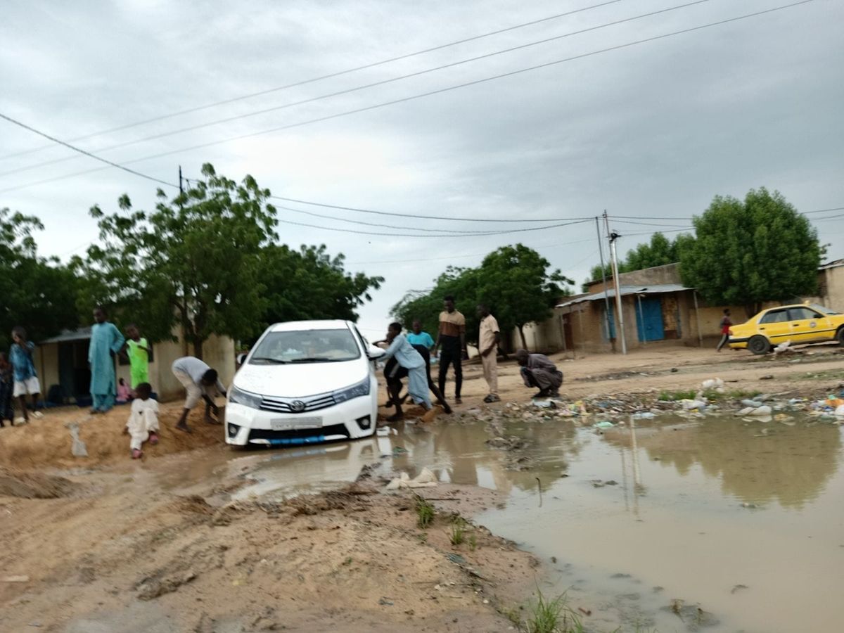 N'Djamena : Le calvaire de la circulation en saison des pluies