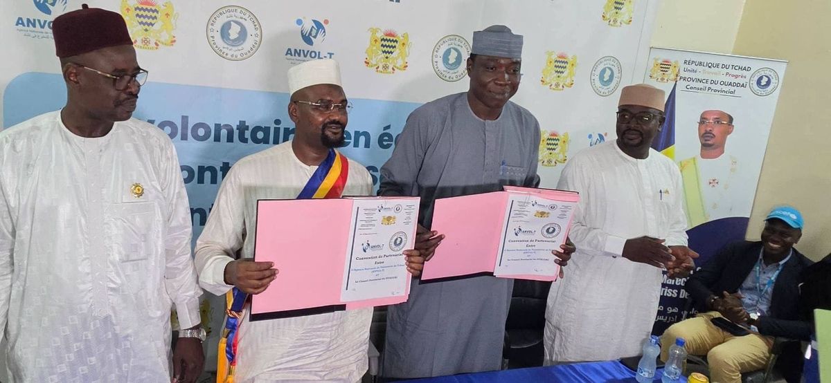 Tchad : 200 jeunes volontaires mobilisés pour renforcer les services publics du Ouaddaï