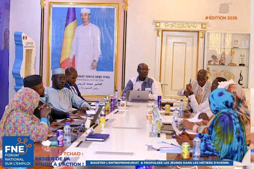 FNE 2026 au Tchad : le Comité technique lance les préparatifs du Forum national sur l’emploi