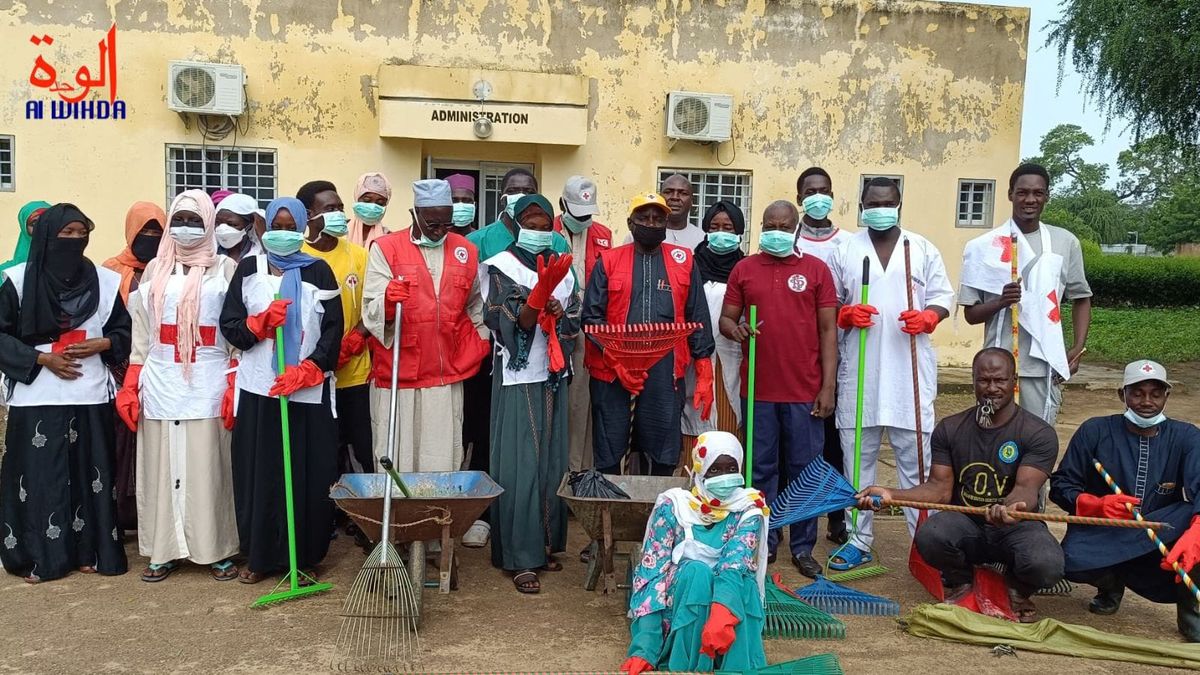 Tchad : la Croix-Rouge du Salamat mobilisée pour la salubrité de l'Hôpital provincial