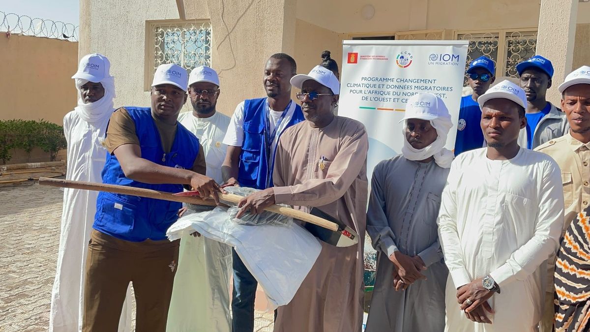 Tchad : appui de l'OIM à la commune de Moussoro pour lutter contre les inondations