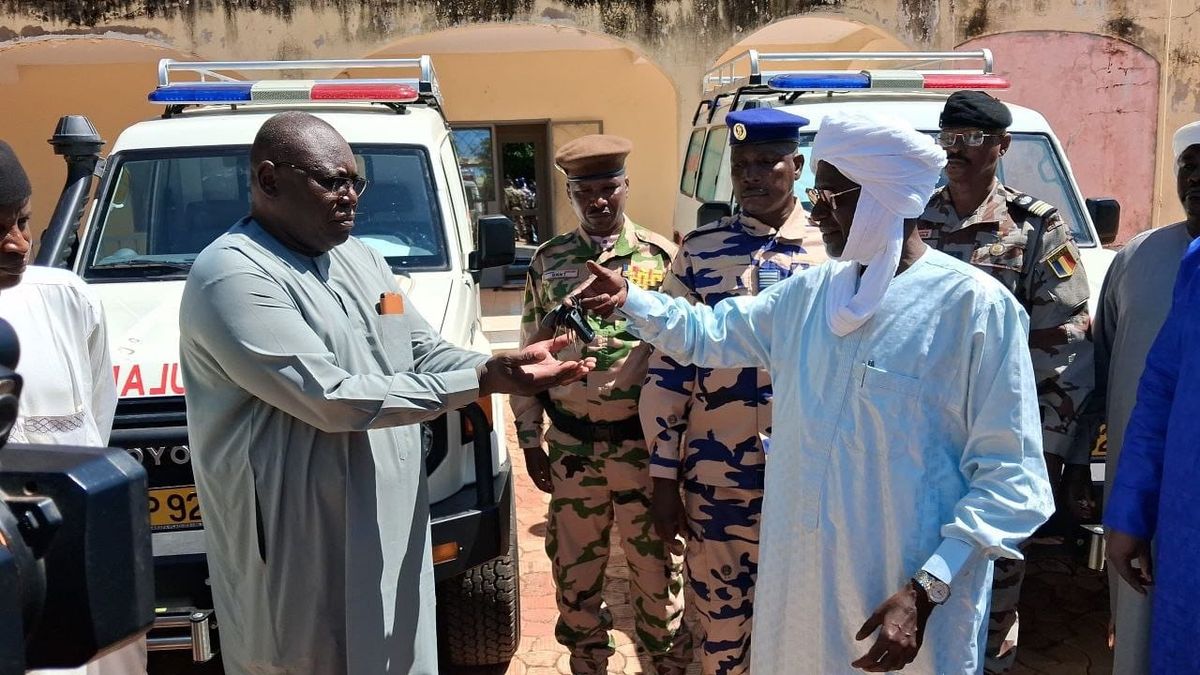Tchad : deux ambulances pour Koumra et Bouna