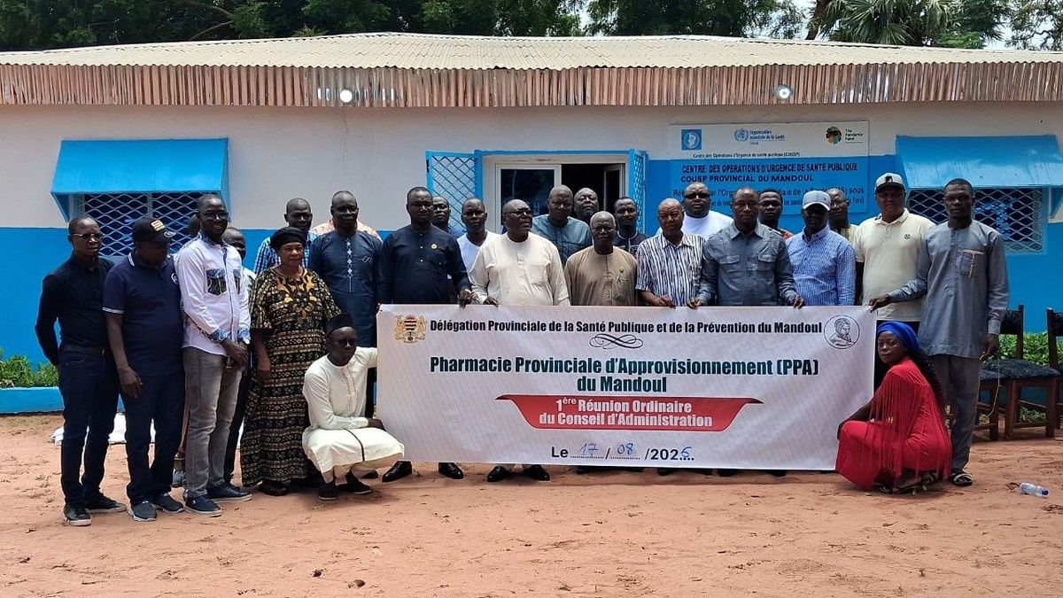 Tchad : au Mandoul, la Pharmacie provinciale d'approvisionnement tient sa première réunion ordinaire