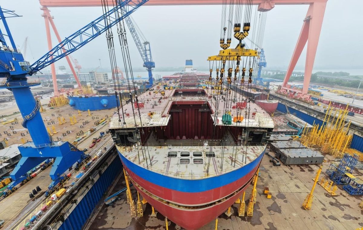 China Strengthens Its Global Leadership in the Shipbuilding Sector