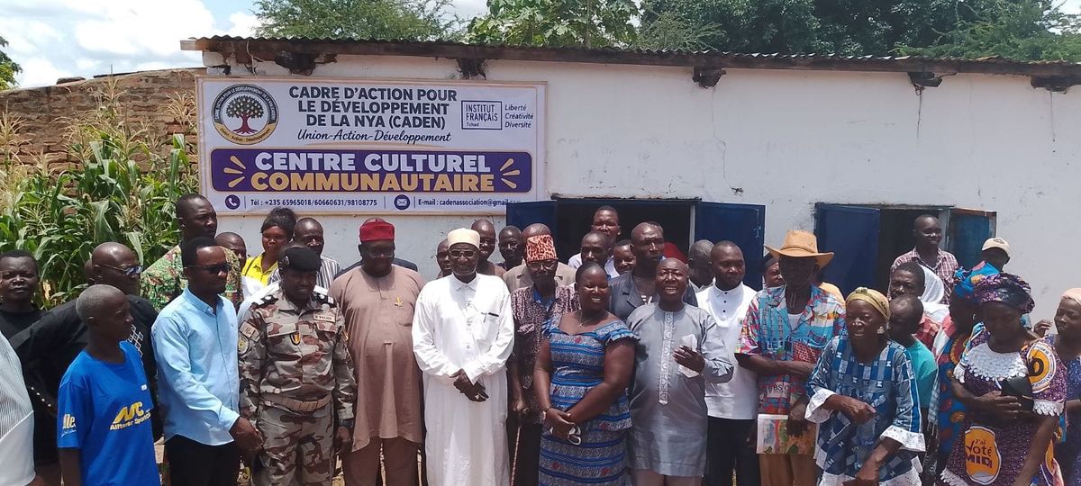 Tchad : un nouveau centre culturel communautaire inauguré à Bébédjia pour stimuler la jeunesse