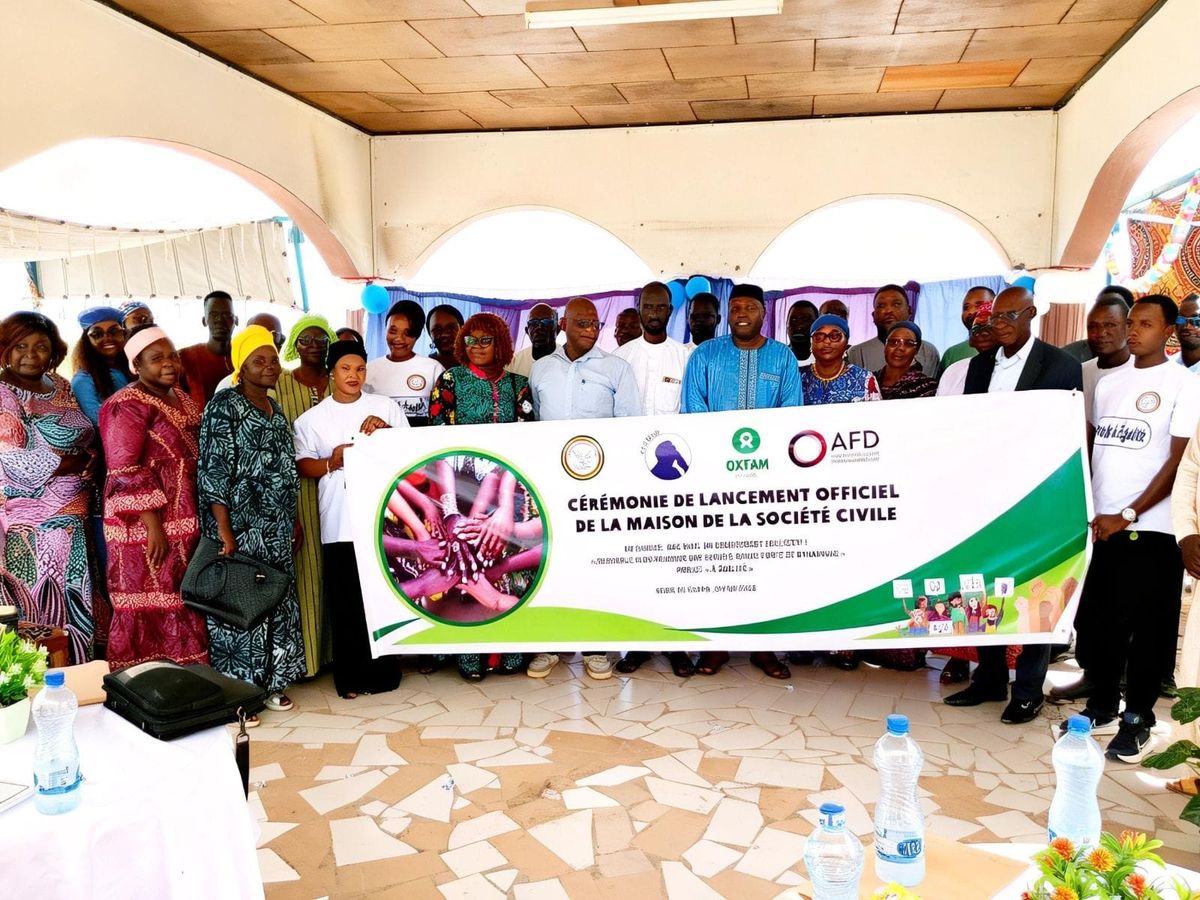 Tchad : inauguration de la Maison de la Société Civile pour dynamiser l'action citoyenne