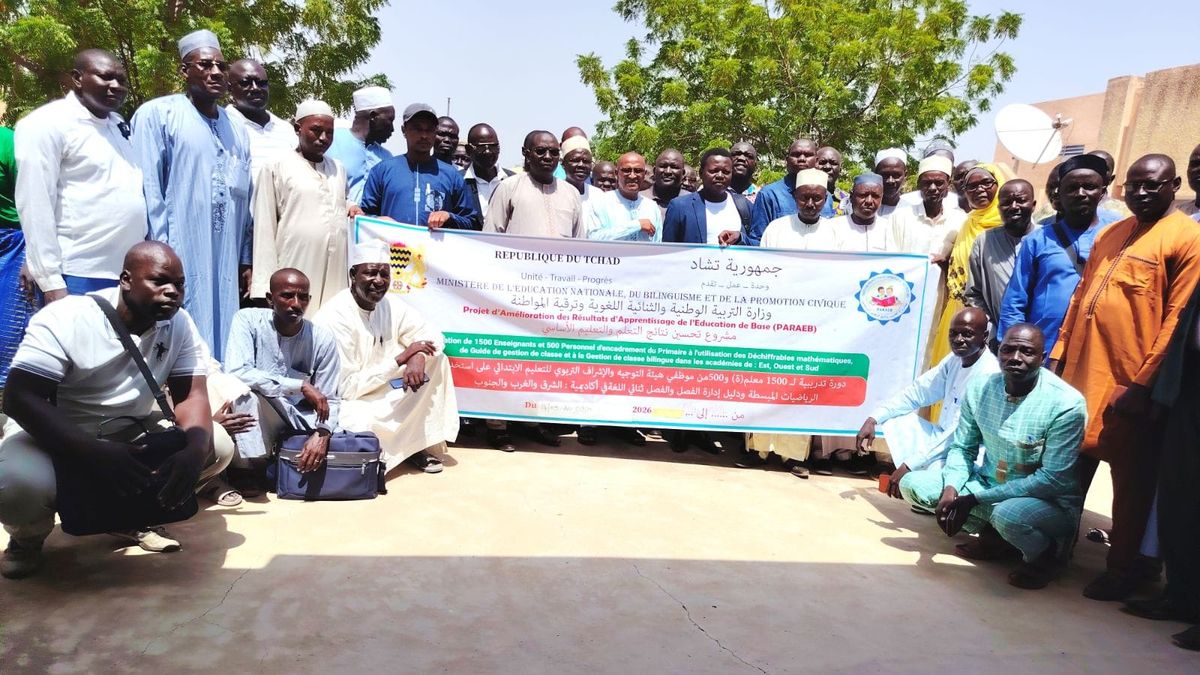 Tchad : au Ouaddaï, 2 000 acteurs de l’éducation mobilisés pour relever le niveau des apprentissages