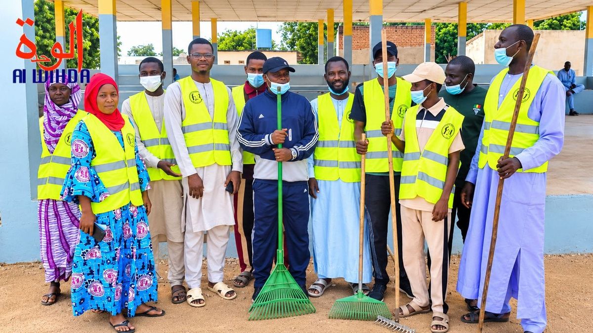 Tchad : salubrité publique, la commune d'Am-Timan mobilise jeunes et associations au marché central