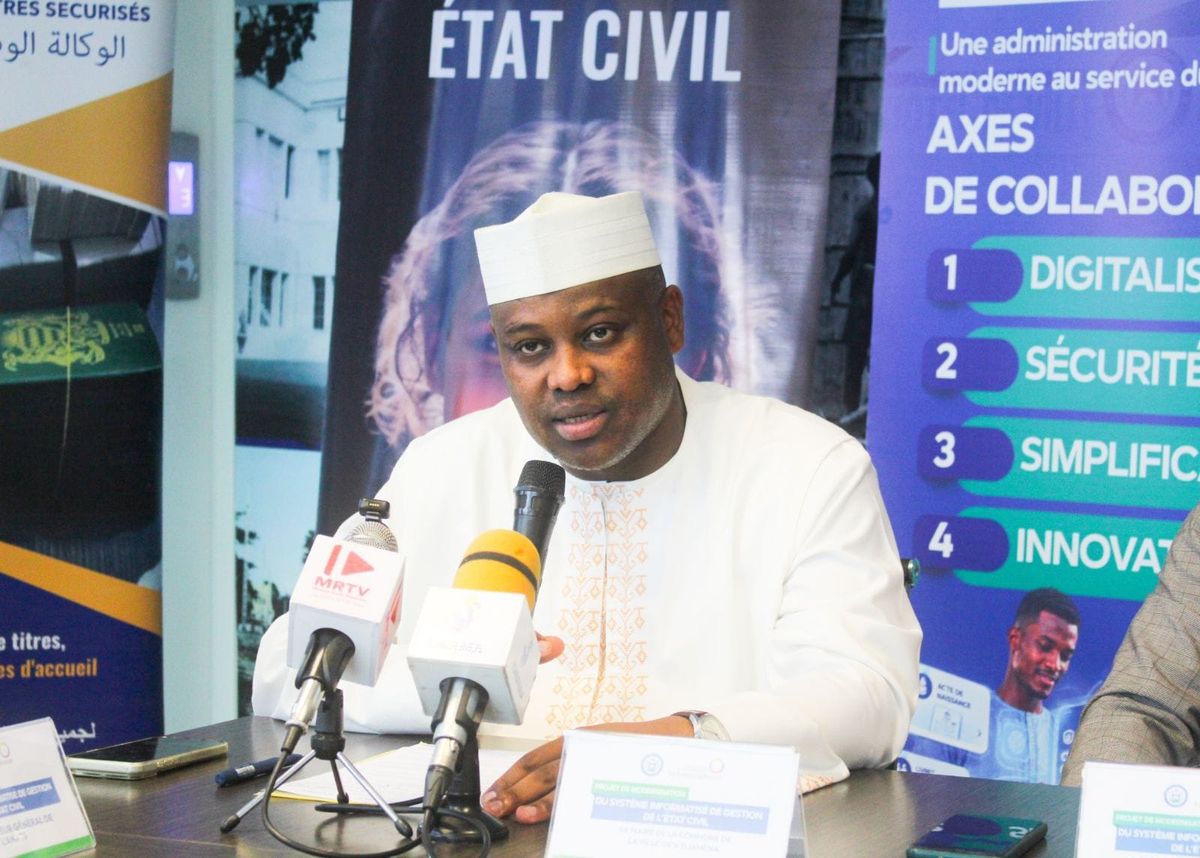 N'Djamena : Coup d'envoi de la digitalisation de l'État civil avec l'appui de l'ANATS et de l'OIF