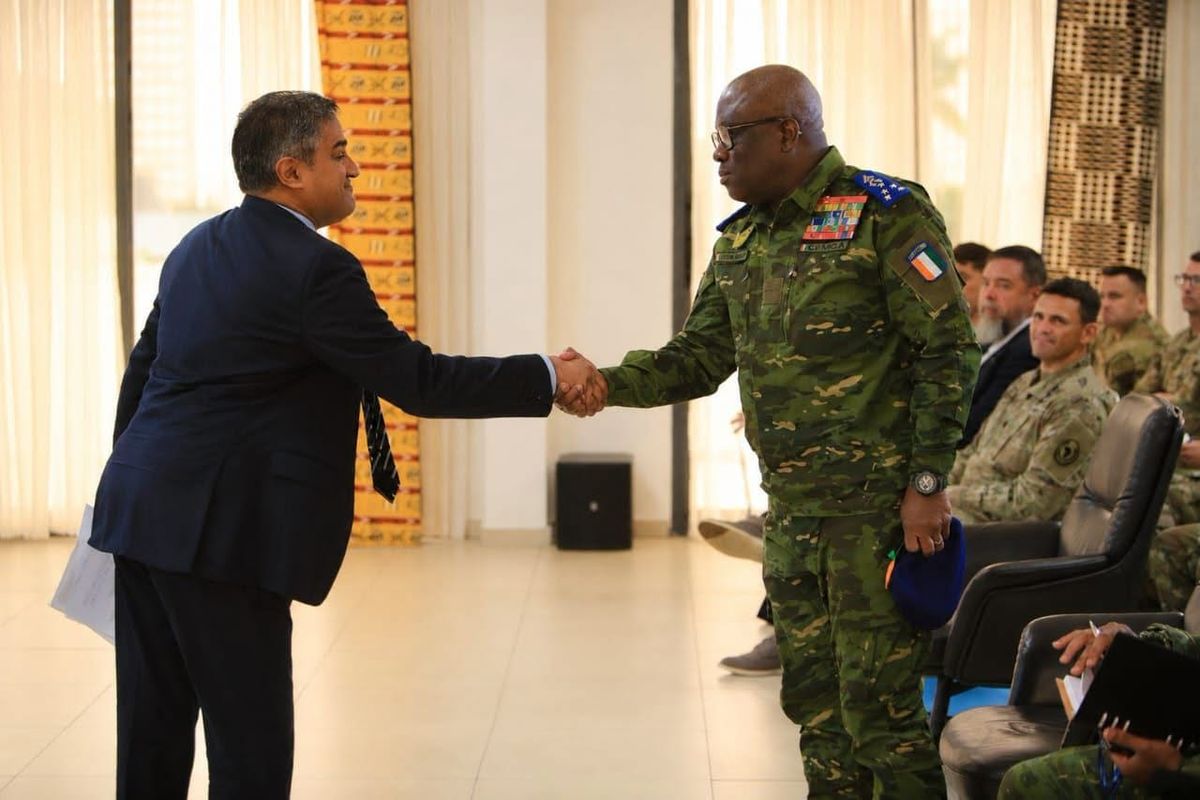 La Côte d'Ivoire et les États-Unis fixent le cap de leur coopération militaire quinquennale