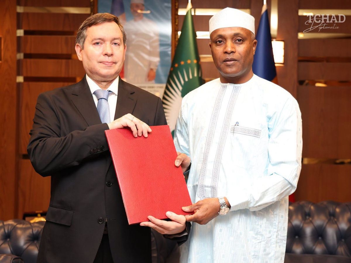 Tchad-Russie : le nouvel ambassadeur russe présente ses lettres de créance à N'Djamena