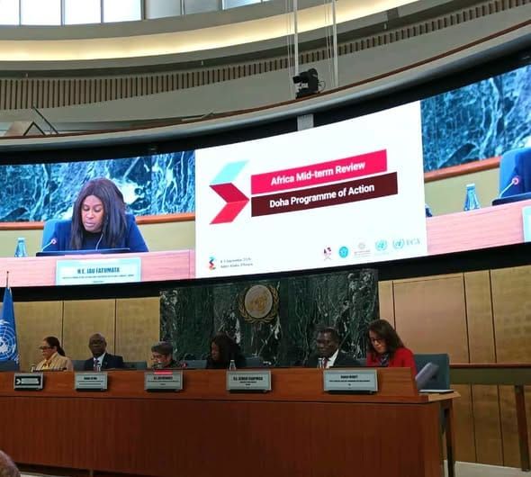 Programme d'action de Doha : à Addis-Abeba, le Burkina Faso partage son expérience face aux inégalités
