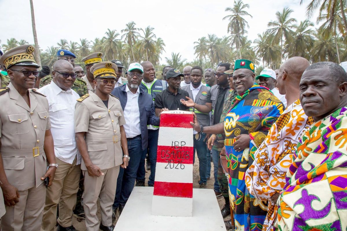 Côte d'Ivoire-Ghana : inspection des bornes frontières avant leur remise officielle
