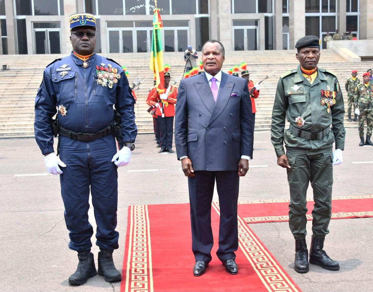 Congo : Gildas Olangué et Aimé Fred Nianga officiellement élevés au grade de général de brigade