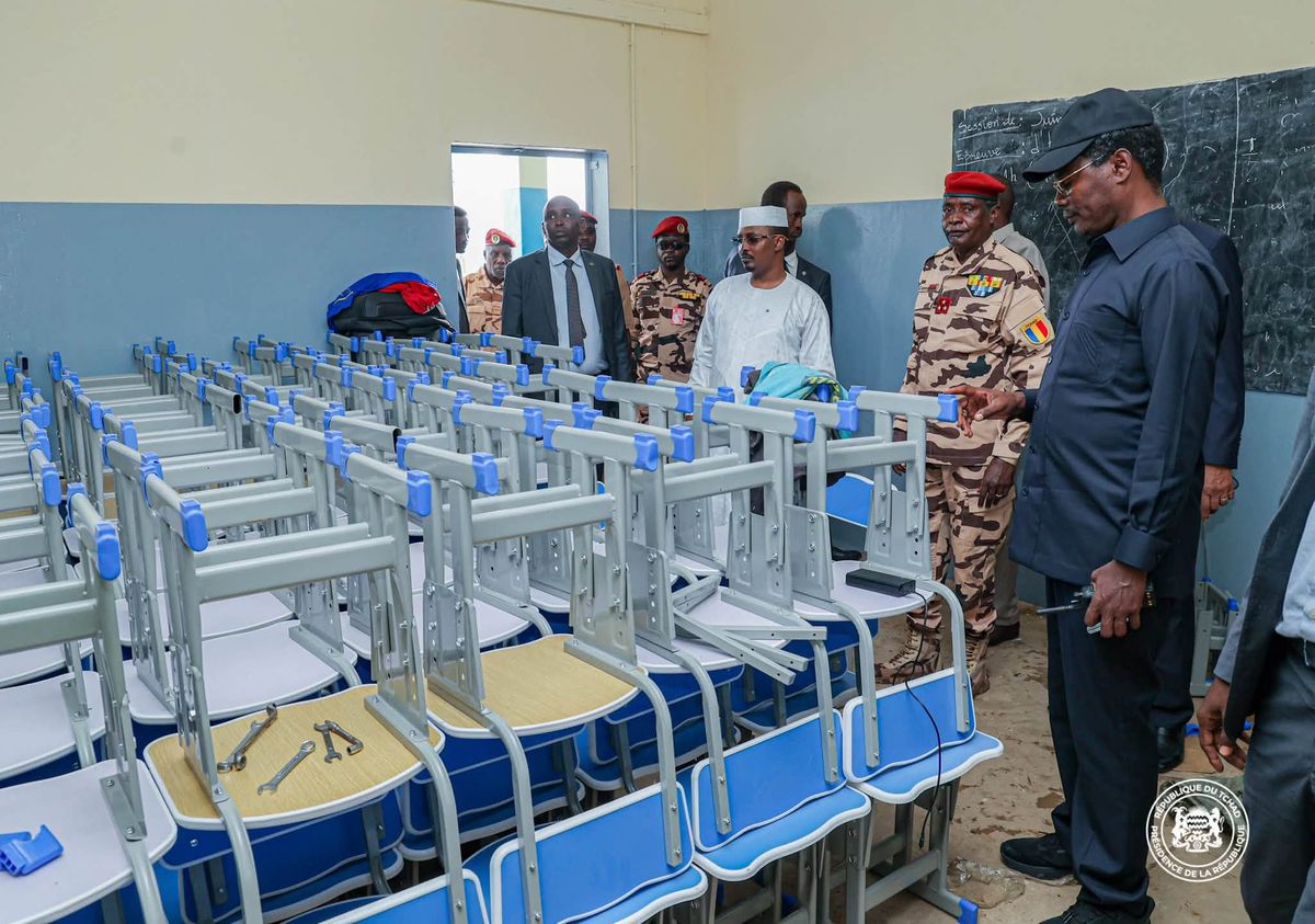 Tchad : visite inopinée du chef de l'État à la veille de la rentrée scolaire