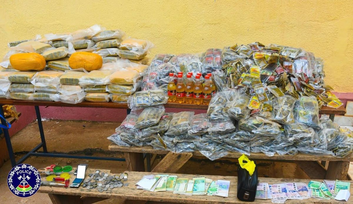 Ouagadougou : la police démantèle un réseau de trafic et saisit 86 kg de cannabis