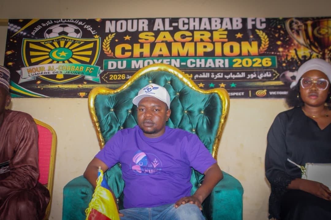 Playoffs nationaux au Tchad : le CNJT exhorte Nour Al-Chabab FC à porter haut les couleurs du Moyen-Chari