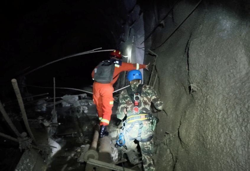 China and Nepal Forge Cross-Border Partnership for Disaster Response Following Gyirong Landslide