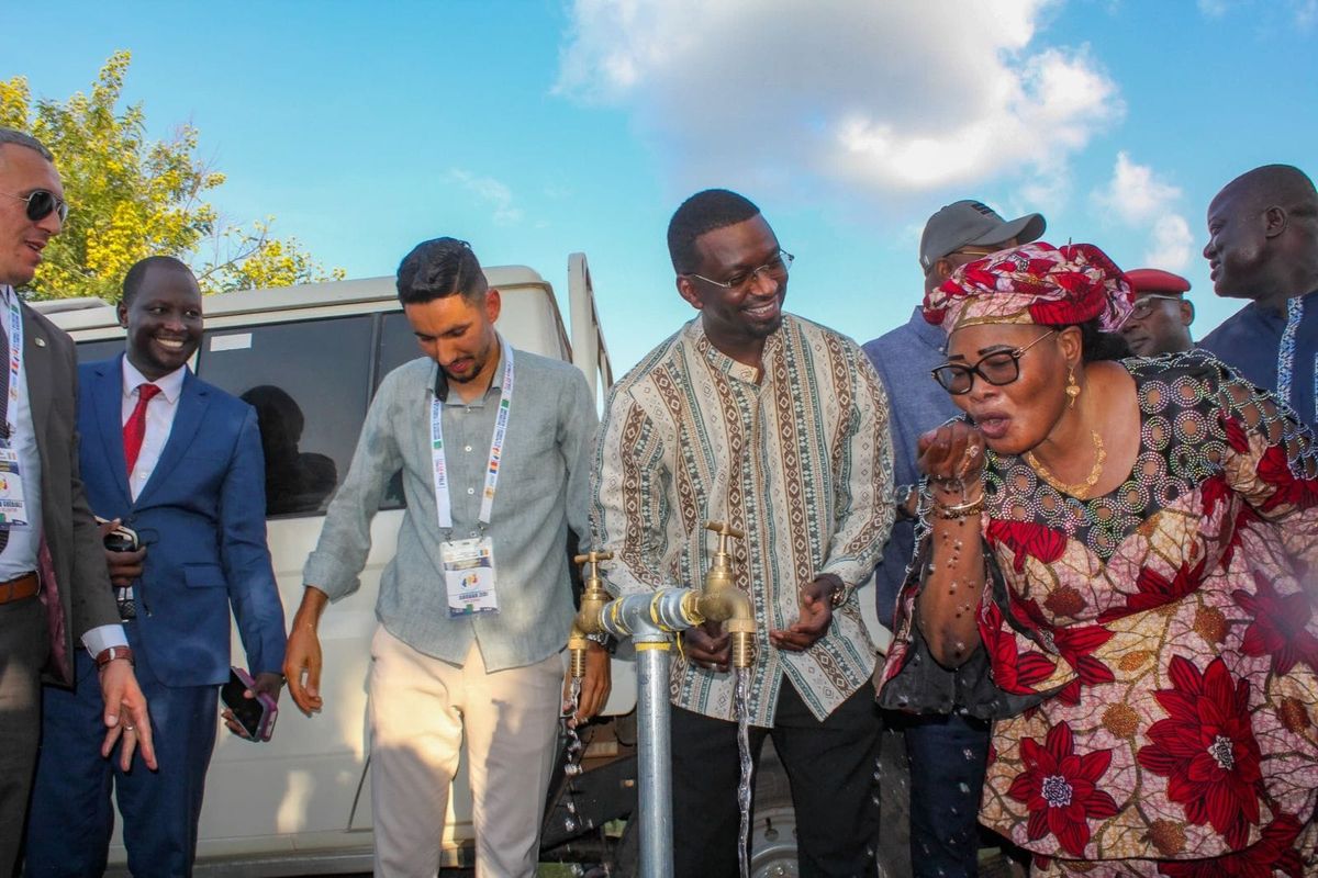 Pala : un nouveau château d'eau inauguré au lycée Joseph Brahim Seïd par une délégation ministérielle