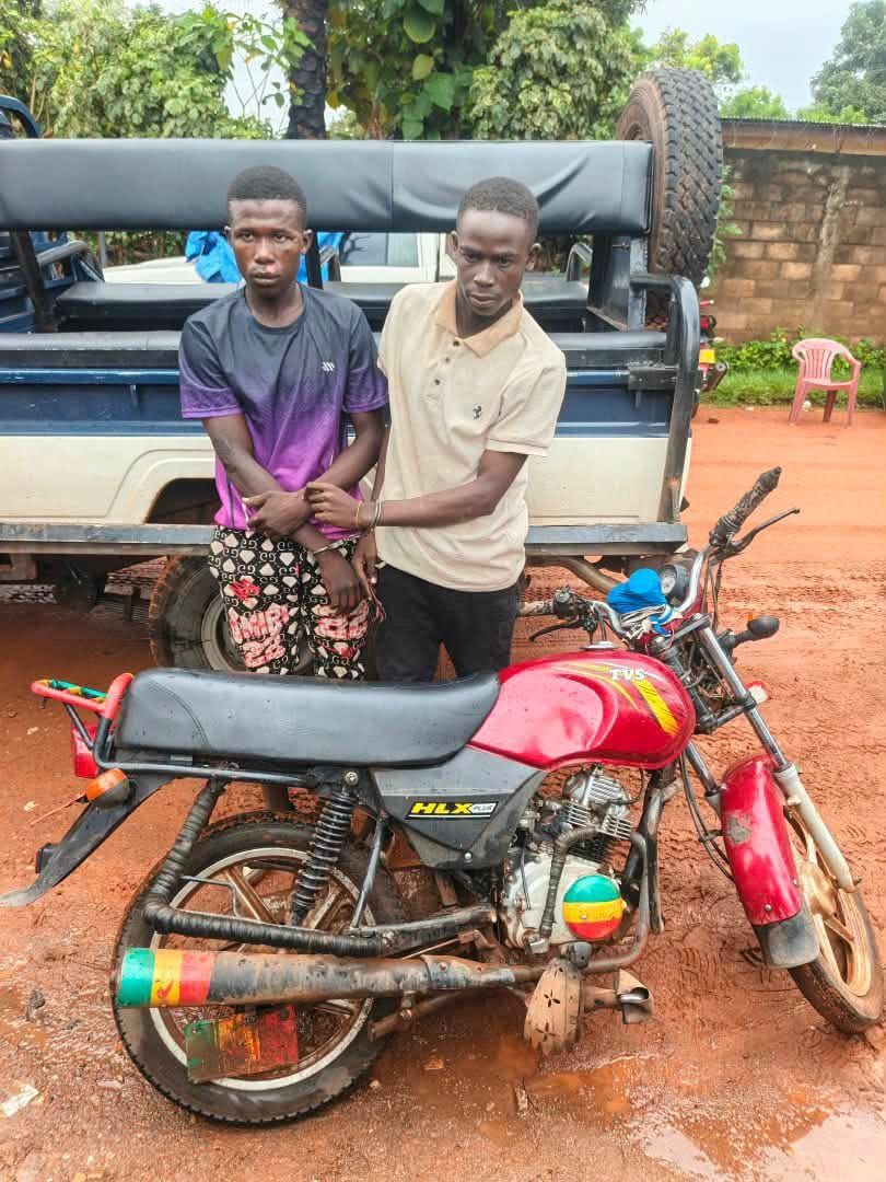 RCA : deux présumés braqueurs arrêtés par la police après un meurtre à Bangui