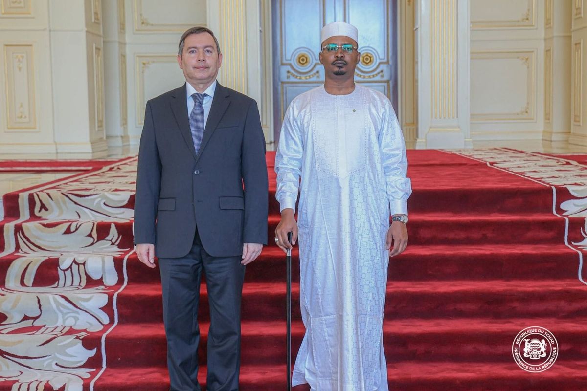 Tchad : l'ambassadeur de Russie présente ses lettres de créance au Président