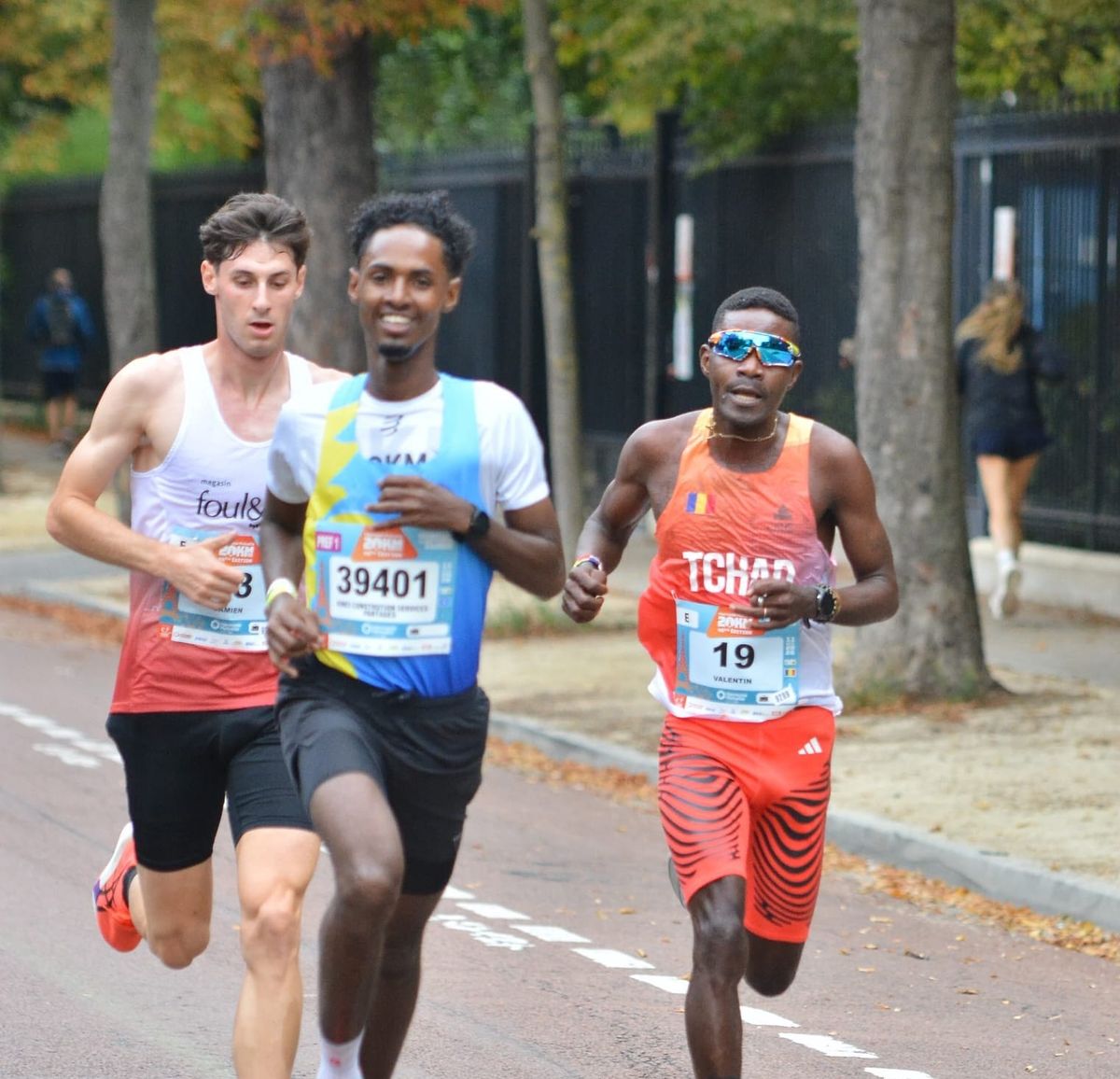 L’athlète tchadien Betoudji Valentin signe un retour prometteur aux 20 km de Paris