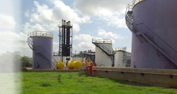 Une centrale électrique de la SNE à N'Djamena. Crédits : SNE