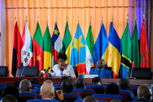 Le ministre Rosalie Matondo à l'ouverture du segment des experts (photo Dépêche de Brazzaville)