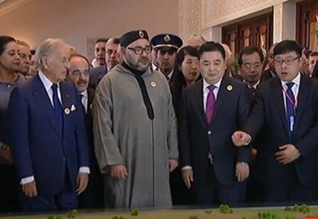 Le Roi du Maroc a lancé à Tanger, l'un des plus grands projets d’investissement chinois en Afrique.