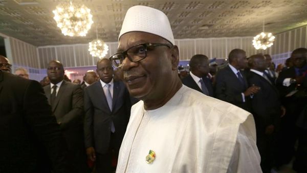 Le Président Malien, Ibrahim Boubakar Keïta. Crédits : AJ