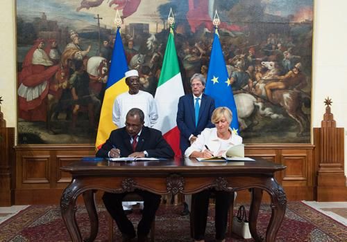 D’importants accords de coopération signés entre le Tchad et l’Italie