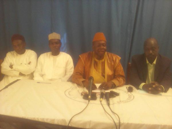 La coordination de la majorité présidentielle a tenue une conférence de presse ce vendre 27 octobre 2017 à la maison des médi