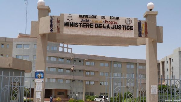 Le ministère de la justice au Tchad. Crédits : DW