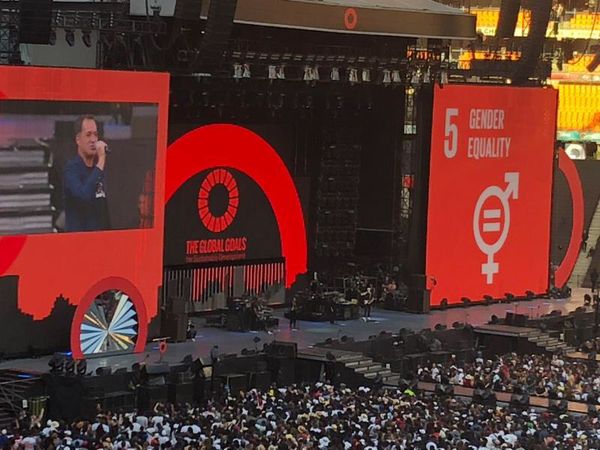 Le Vice-Premier ministre Alexander De Croo annonçant la contribution de la Belgique à l'élimination des MTN en Afrique