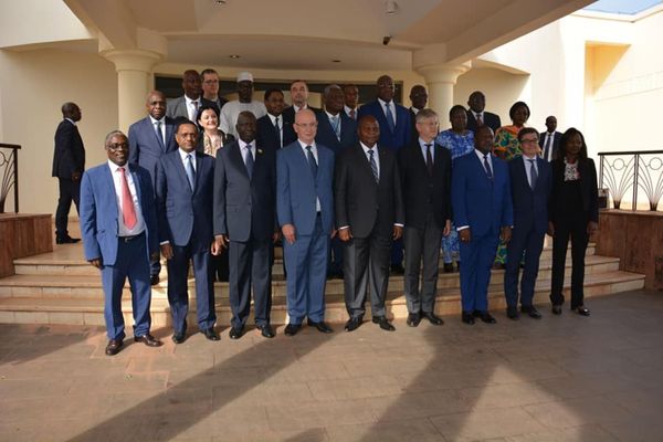 Réunion du Groupe International de Soutien à la RCA. © DR