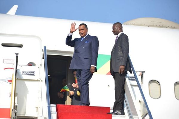 Départ de Denis Sassou N'Guesso pour Le Caire.