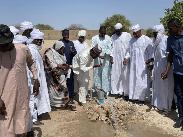 Un mini château d'Eau pour l'école Moussoro Ouest