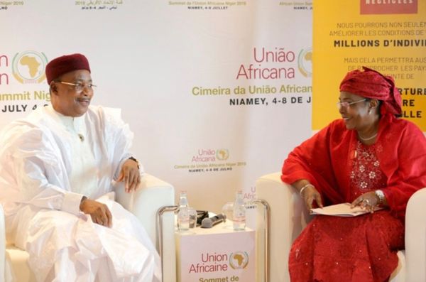 Son Excellence M. Mahamadou Issoufou, Président de la République du Niger.