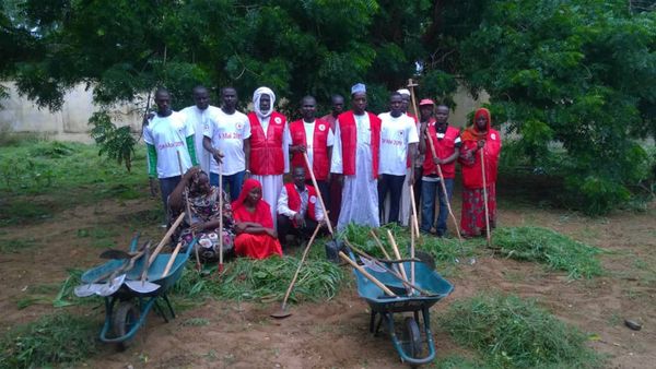 Tchad : au Sila, les volontaires se mobilisent pour la salubrité. © Alwihda Info