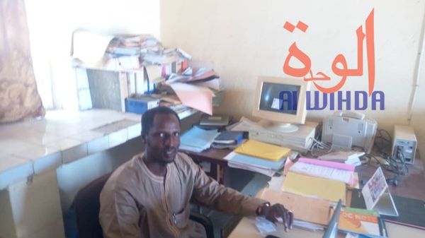 Le chef du secteur d'élevage du département de Ouara et président de la commission de gestion de l'abattoir d'Abéché, Abderam