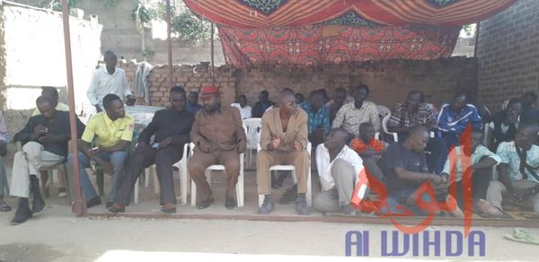 Tchad : le M12R au chevet de la famille de Bonheur Mateyan. © Alwihda Info