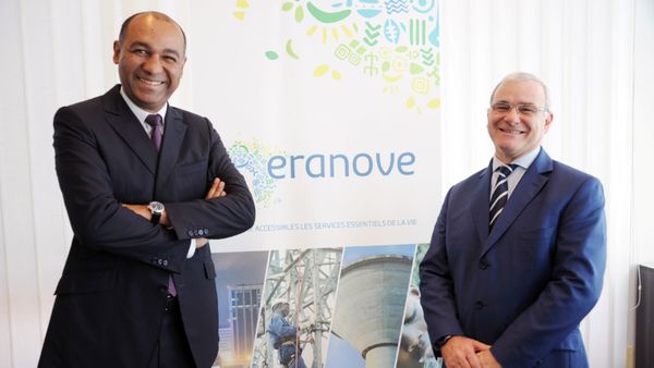 Vincent Le Guennou, président du conseil d’administration d’Eranove (à gauche) et Marc Alberola, directeur-général d’Eranove 