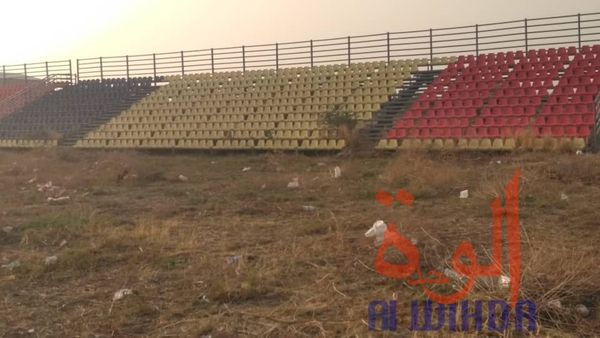 Tchad : à N'Djamena, le stade de Diguel est à l'abandon. © Alwihda Info/Malick Mahamat